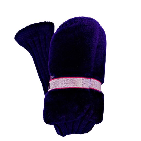 Callaway Big Bertha Driver Golf Headcover S2H2 War Bird Sole Plate Dark Purple - Picture 3 of 3